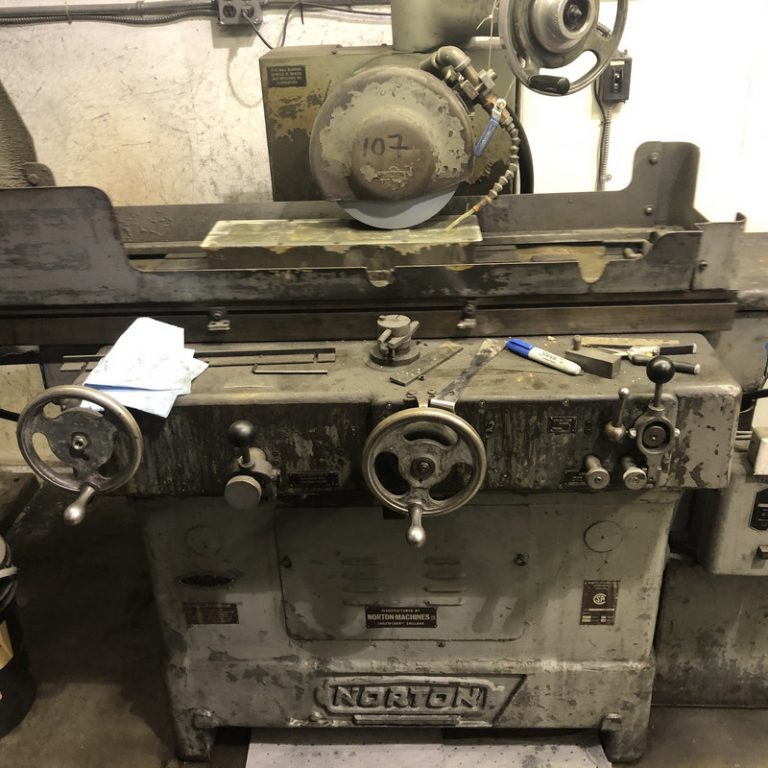 Norton surface grinder ACF Millwright Services